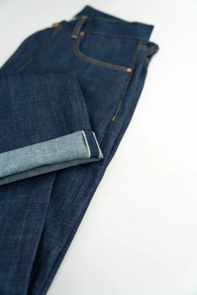 NW1 Relaxed Heritage Indigo 14oz Japanese Raw Selvedge Mens Jeans