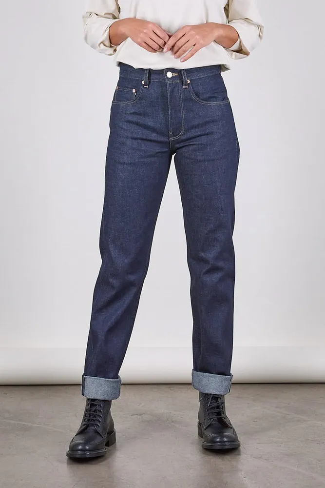 Universal Works Duke Pant in Indigo 13oz Selvedge Denim