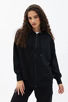 Oversized Zip-Up Hoodie