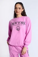 Oversized Crew Neck Sweatshirt