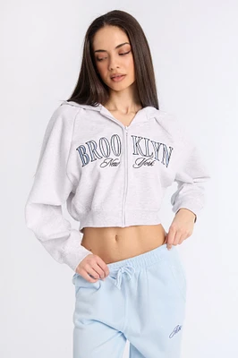 Midi Zip-Up Hoodie