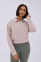 UNPLUG By Bluenotes Tech Fleece Polo Sweatshirt