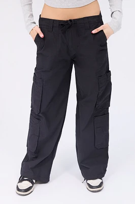 Super High Rise Wide Leg Cargo Pants