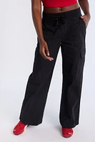 High Rise Wide Leg Cargo Pants