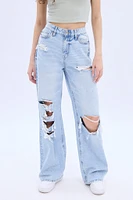 Super High Rise Wide Leg Jean