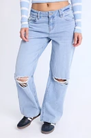 Low Rise Baggy Jeans