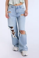 Super High Rise Wide Leg Jeans