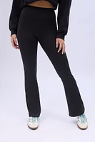 UNPLUG By Bluenotes Super Soft Fleeceback Flare Leggings