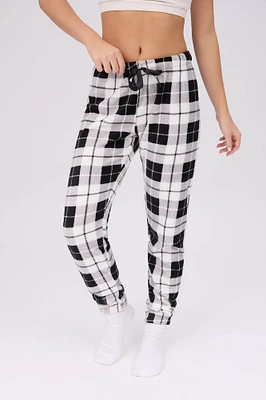 Jogger pyjama pelucheux