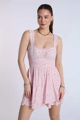 Tiered Skort Dress