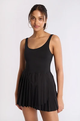 Flex Move Active Pleated Mini Skirt Dress