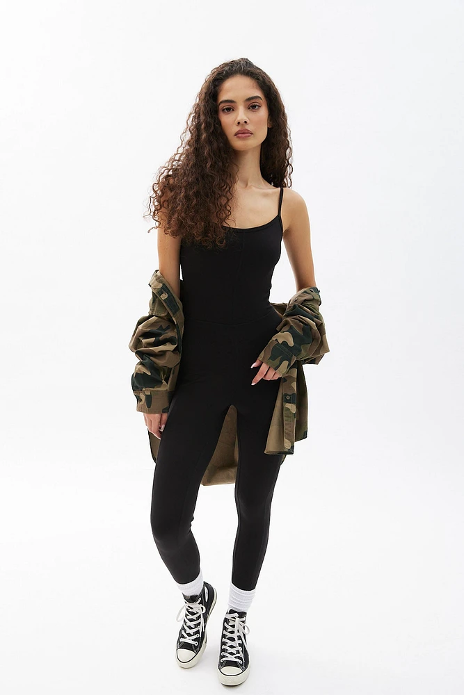 Super Soft Fleeceback Athletic Jumpsuit