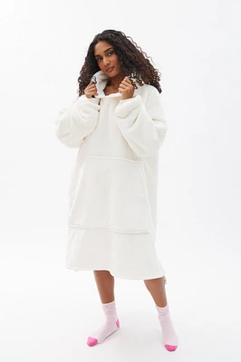Plush Sherpa Oversized Pullover Hoodie