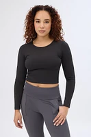 Super Smooth Long Sleeve Skimmer Top