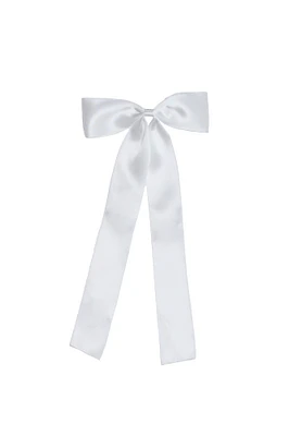 Satin Bow Clip