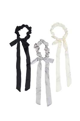 Bow Scrunchies 3-Pack