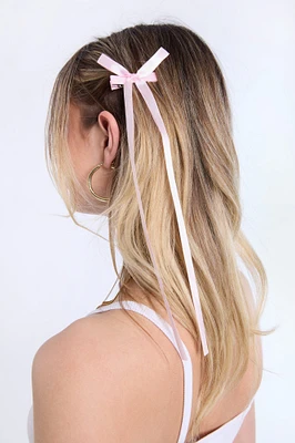 Pinces à cheveux rosette en ruban