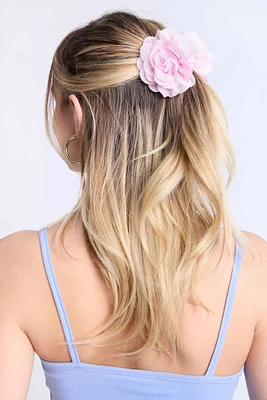 Pince à cheveux rosette