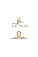 Rhinestone Claw Clip 2-Pack