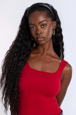 Vegan Leather Headband
