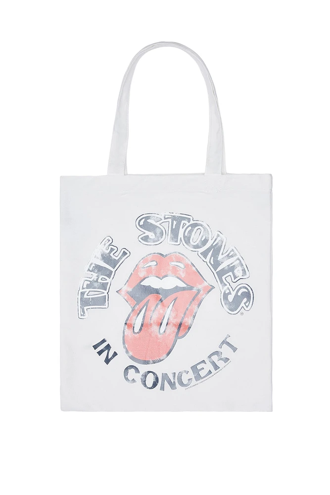 The Rolling Stones Printed Tote Bag