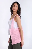 Sac fourre-tout en crochet