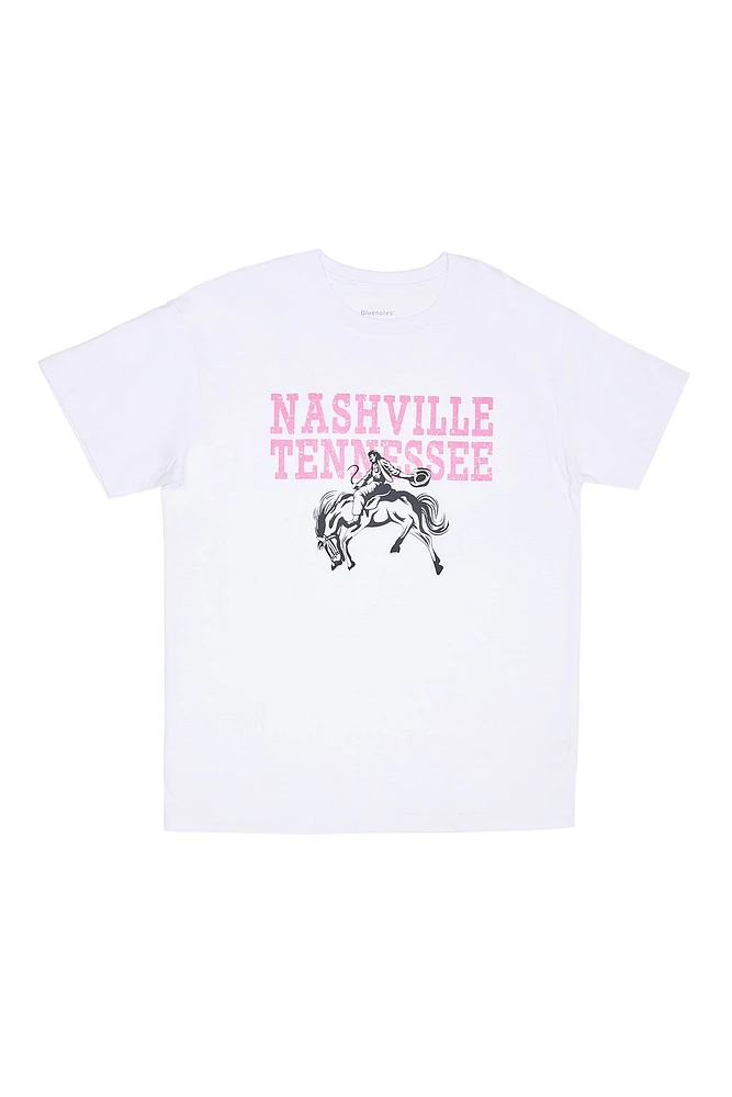 Nashville Tennessee Graphic Relaxed Tee