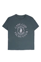 T-shirt décontracté imprime? graphique Cape Cod Yacht Club