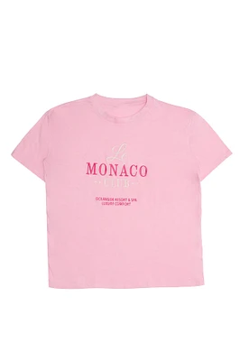 Le Monaco Club Graphic Relaxed Tee