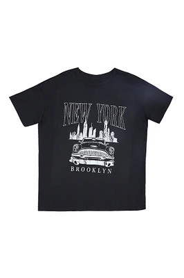 Brooklyn New York Graphic Boyfriend Tee