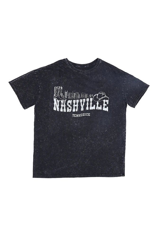 Nashville Graphic Oversized Tee