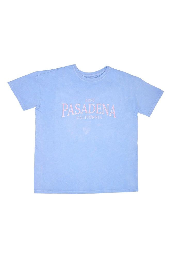 Pasadena California Graphic Boyfriend Tee