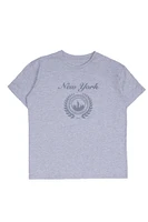 New York Crest Graphic Relaxed Tee