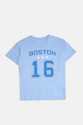 Boston 16 Graphic Relaxed Tee