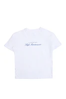 A Little Bit High Maintenance Graphic Boyfriend Tee