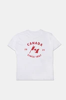 T-shirt classique imprime? graphique Canada Since 1867