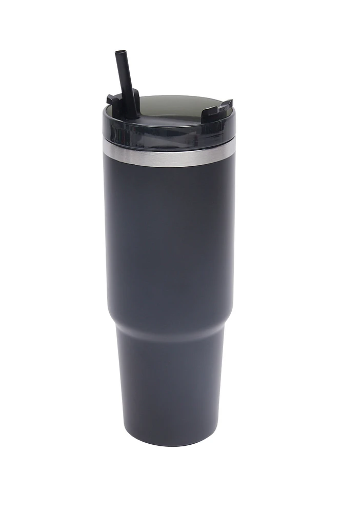 Tumbler With Straw