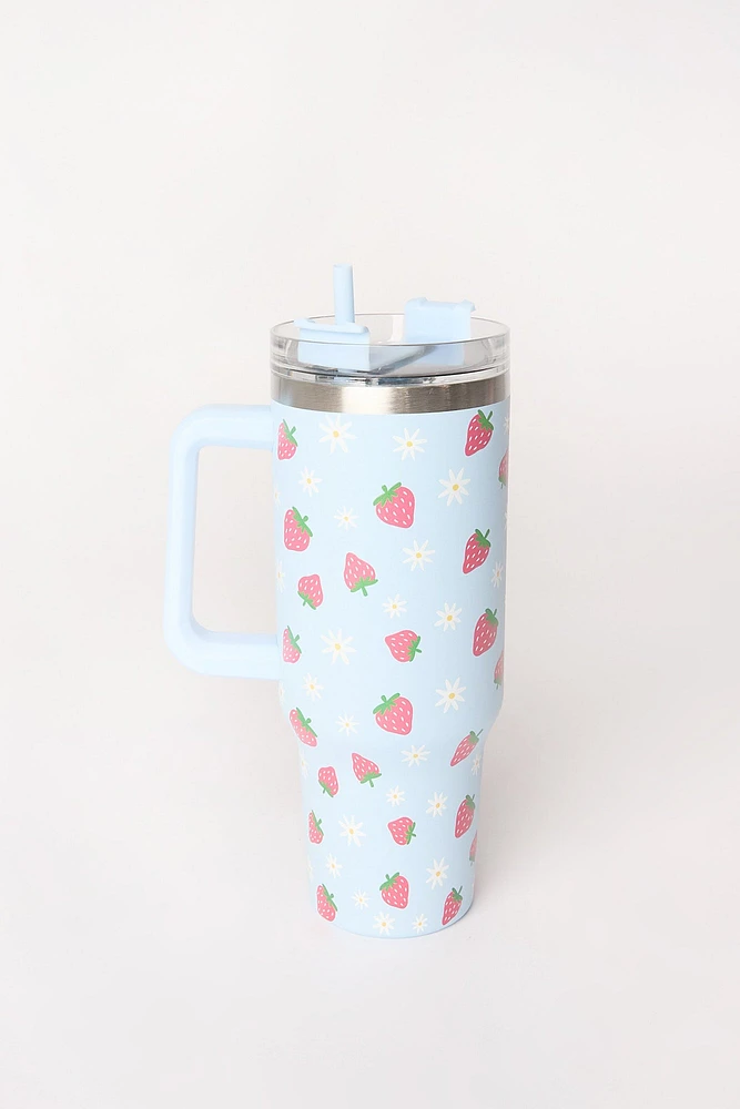 Tumbler With Straw