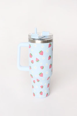 Tumbler With Straw