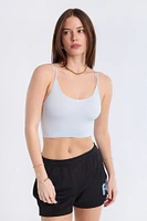 Ribbed Bungee Strap Cami Top