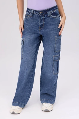 Super High Rise Wide Leg Jeans