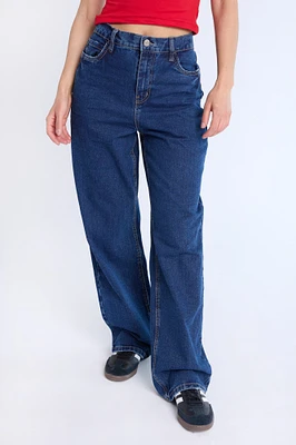 Super High Rise Comfort Waistband Baggy Jeans