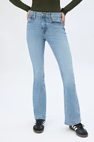Jeans évasé taille haute