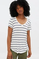 Relaxed V-Neck Tee