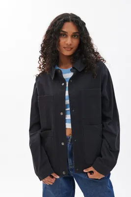 Button-Up Utility Shacket