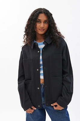 Button-Up Utility Shacket