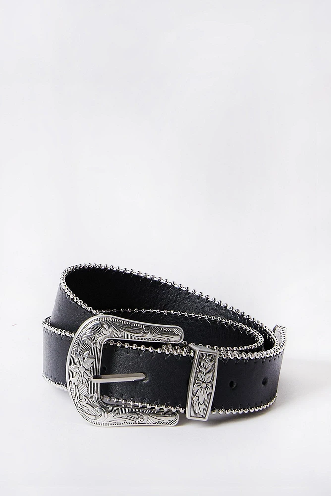 Western Buckle Belt