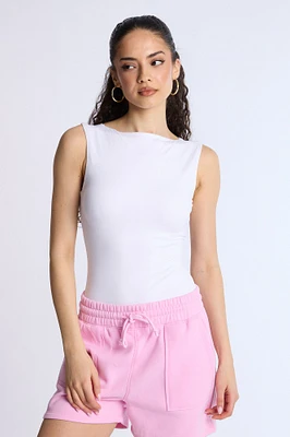 Super Soft High Neck Tank Bodysuit