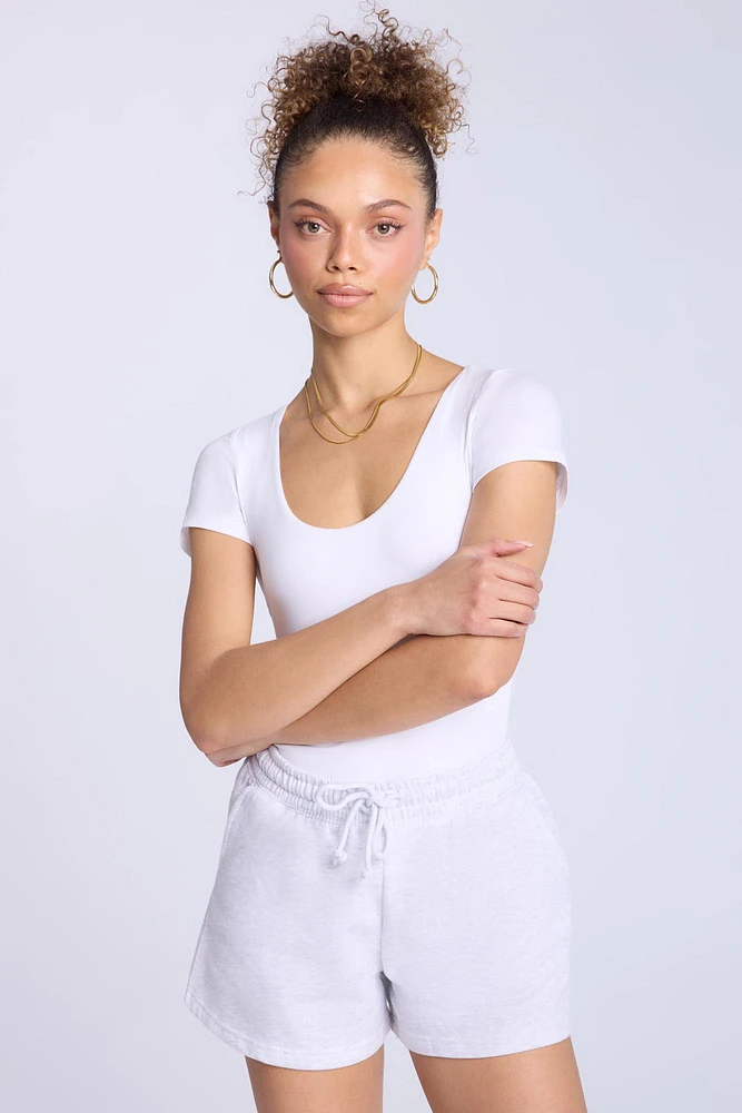 Super Soft Scoop Neck Bodysuit