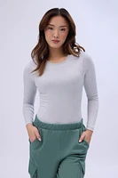 Long Sleeve Crew Neck Bodysuit